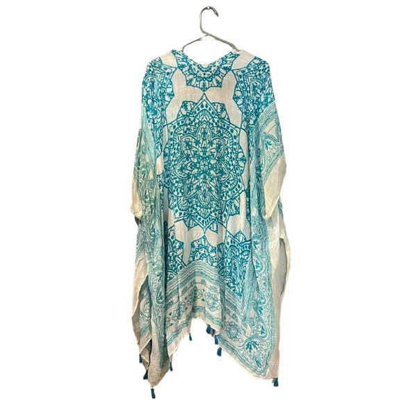 NWT Angie Mandala Printed‎ Cover Up Kimono - Picture 5 of 6